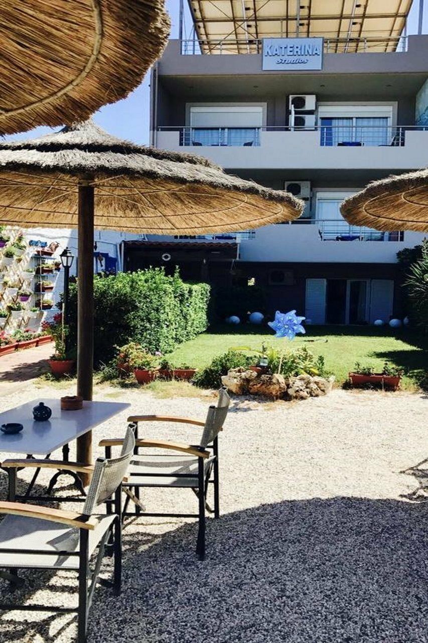 卡捷琳娜海滨一室公寓公寓式酒店 Platanés 外观 照片